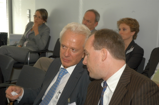 Wirtschaftstag des BVMW mit der Commerzbank Frankfurt am Main und dem Zentrum für Marketing des russischen Unternehmer – Verbandes RSPP, 05.09.2007 in Frankfurt/Main